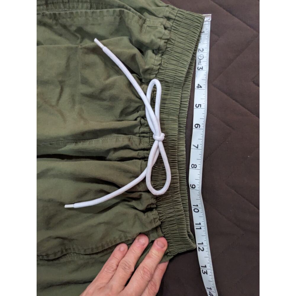 Women's Draw String Elastic Band Olive/Army Green… - image 3